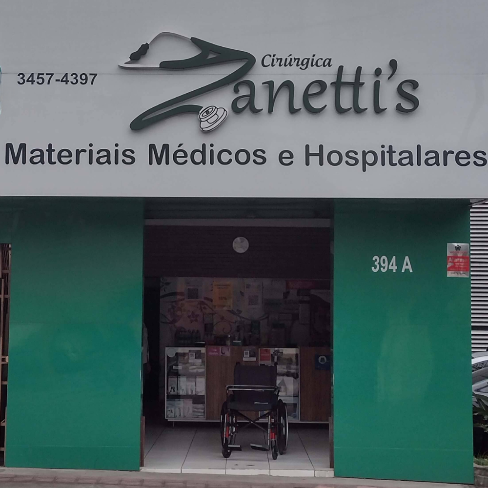 A loja Cirúrgica Zanettis