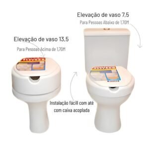 Assento Elevação para Vaso Sanitário